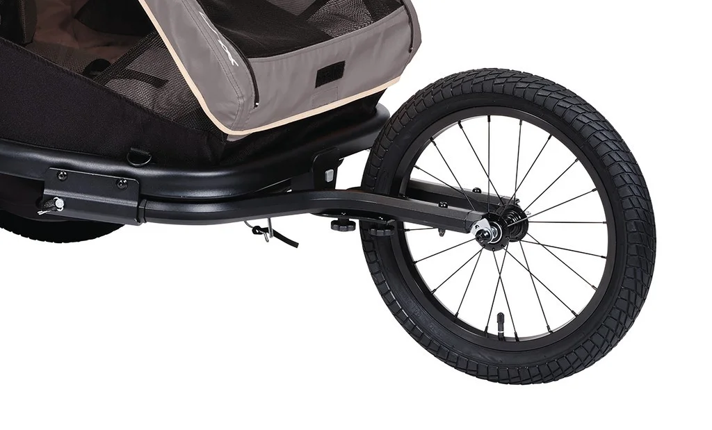 Pièces De Rechange XLC BS-L05 Pour Chariot Remorque 12" 60L - Noir Avec Réflecteurs - 70x28x38 Cm